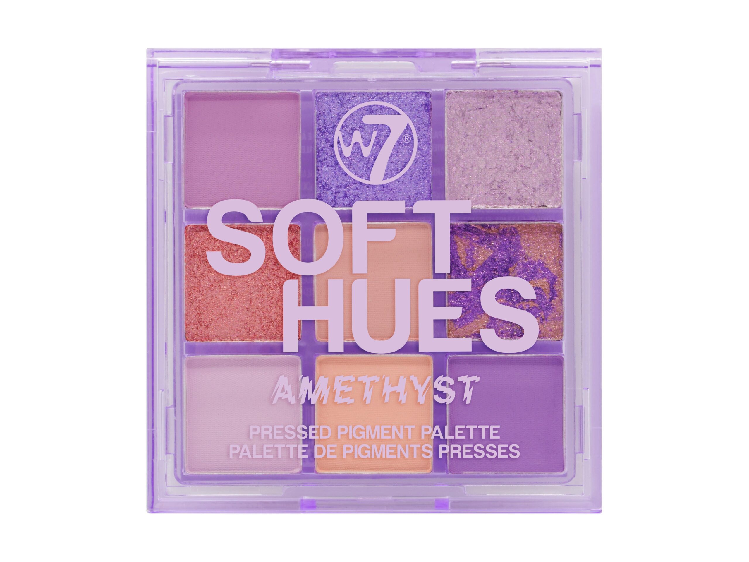 movpaleta1 W7 - Soft Hues Amethyst - Eyeshadow Palette - Image 1